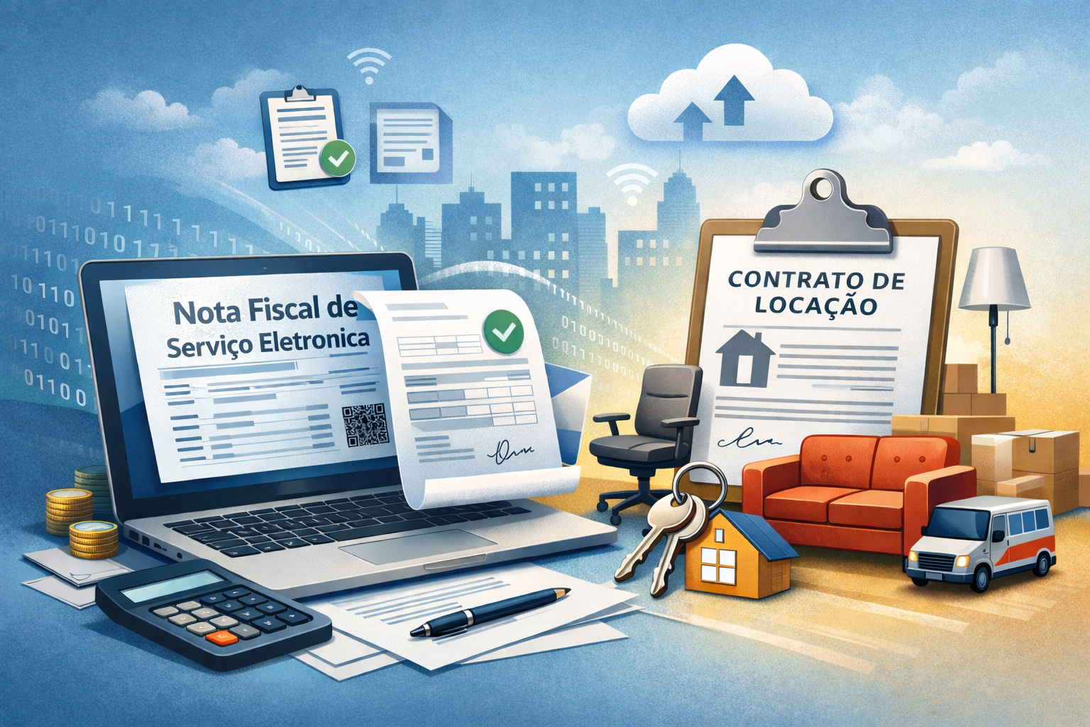 RTC - Emiss�o da Nota Fiscal de Servi�o Eletr�nica para documentar novos fatos geradores