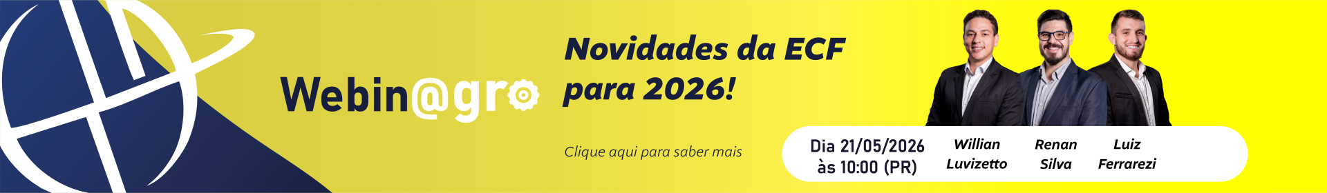Webinagro: Novidades da ECF para 2026!