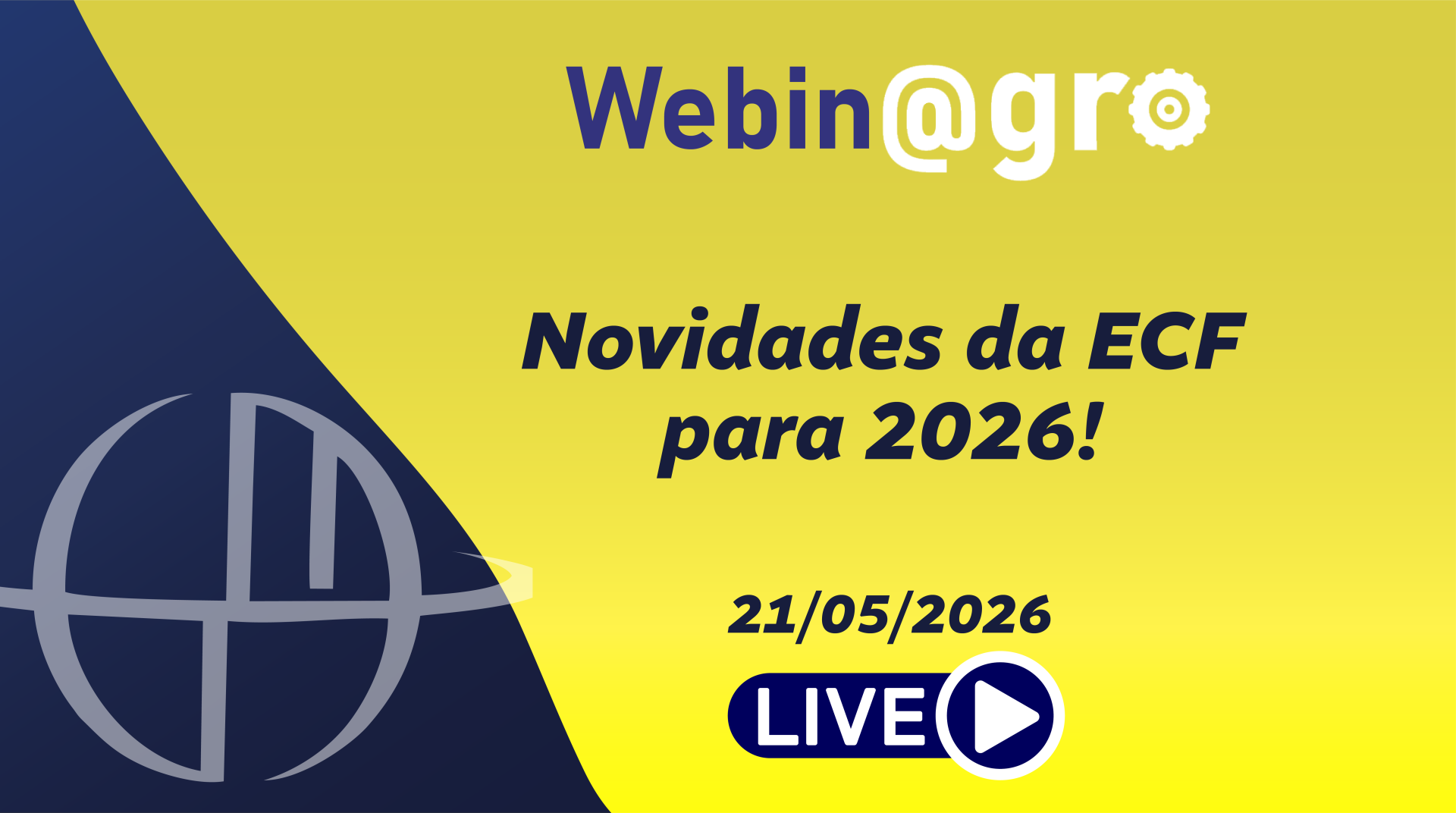 Webinagro: Novidades da ECF para 2026!