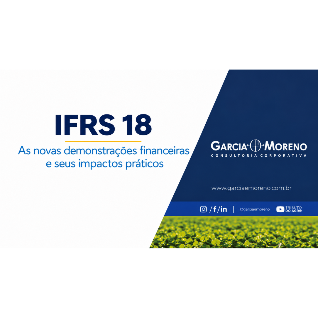 S�rie IFRS 18 j� dispon�vel!