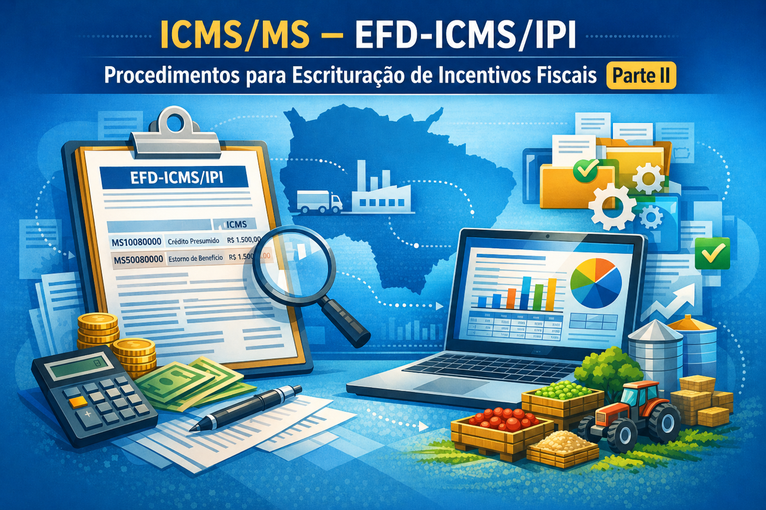 ICMS/MS � EFD-ICMS/IPI procedimentos para escritura��o de incentivos fiscais | Parte II